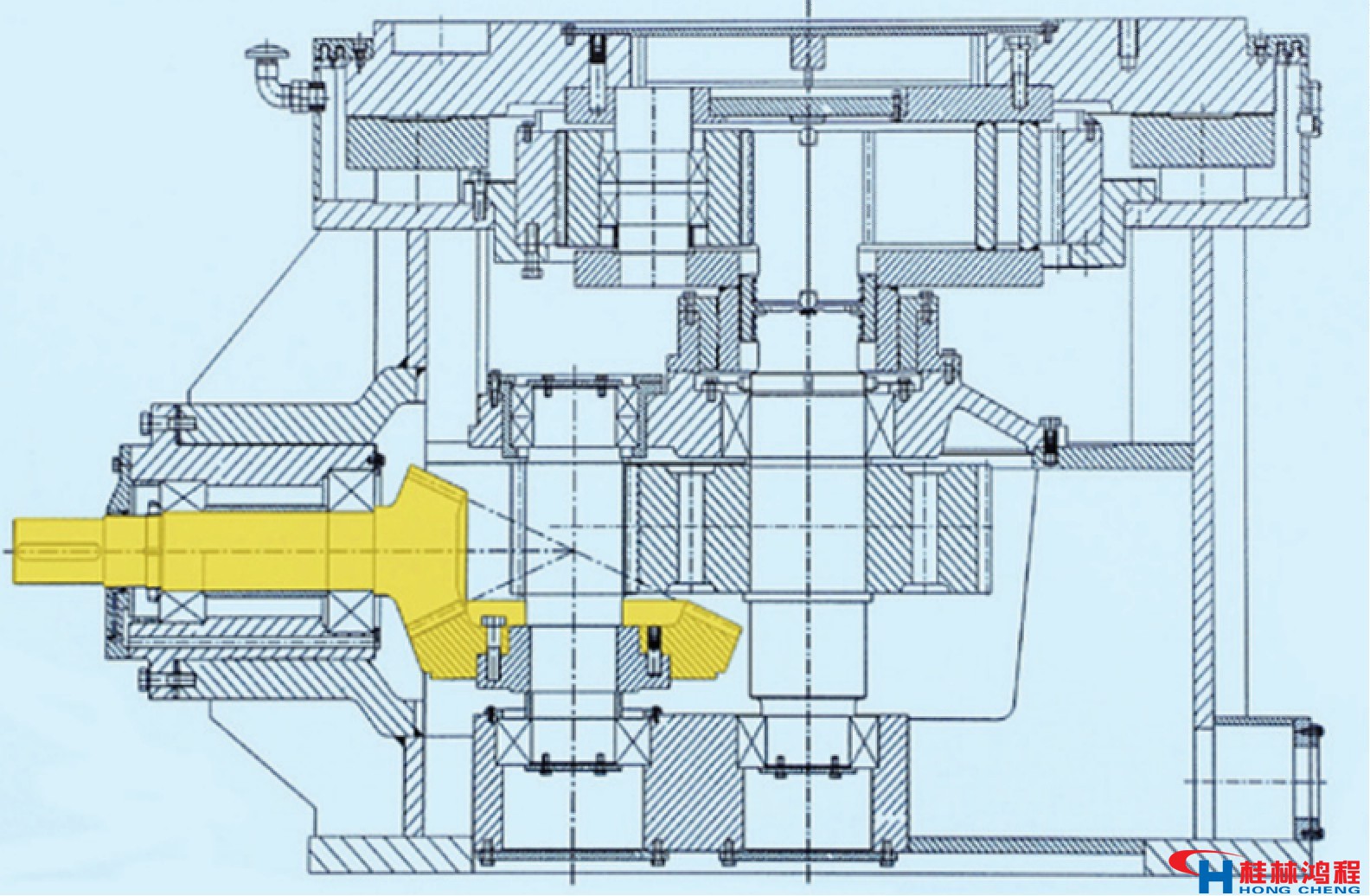 立磨減速機結構 立磨減速機結構