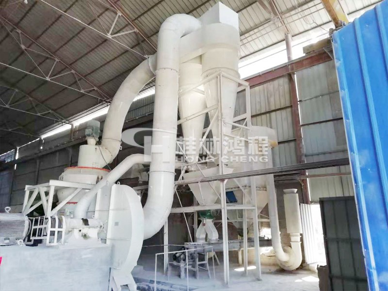 HCQ1500重鈣雷蒙磨新疆某造紙廠生產(chǎn)車(chē)間
