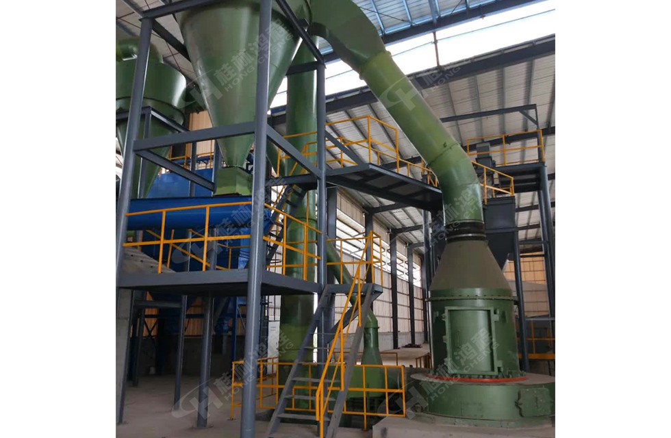 湖北冰銅礦5R4123雷蒙磨粉機項目投產現場120~180目8-12噸 湖北冰銅礦5R4123雷蒙磨粉機項目投產現場120~180目8-12噸