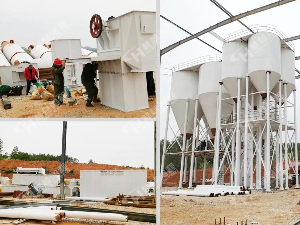 桂林鴻程華東區多條氫氧化鈣粉生產線項目興建中 桂林鴻程華東區多條氫氧化鈣粉生產線項目興建中