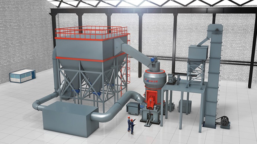 水泥中的錳渣粉生產工藝流程(HLM錳渣磨粉機) 水泥中的錳渣粉生產工藝流程(HLM錳渣磨粉機)