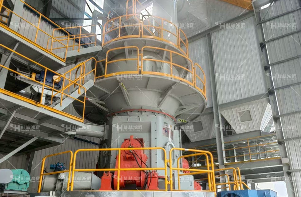玄武巖大型粉磨生產(chǎn)線